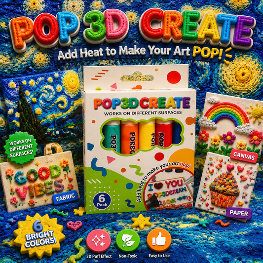 Save 50% by ordering today丨Celovira 3D Relief Art Pen – Turn Flat Drawings Into Touchable 3D Art