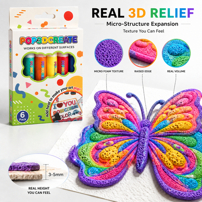 Save 50% by ordering today丨Celovira 3D Relief Art Pen – Turn Flat Drawings Into Touchable 3D Art